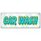 Signmission CAR WASH BANNER SIGN washing detail wax signs detailing auto self serve B-Car Wash - alternate 1